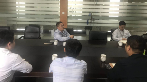 陪同政府園區(qū)赴上市公司精細(xì)化工投資選址項目方對接考察，持續(xù)加大優(yōu)質(zhì)項目對接力度