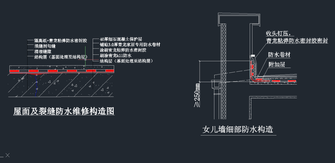 屋面滲漏